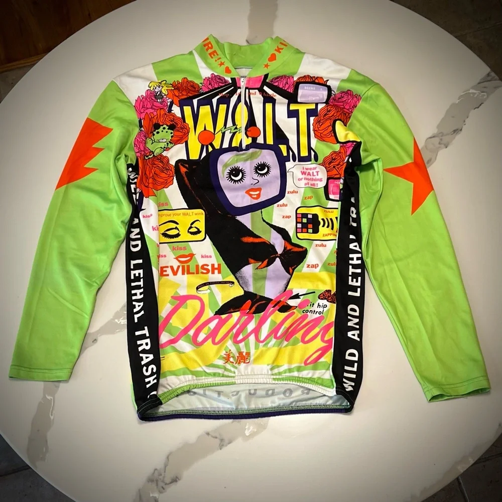 Walter Van Beirendonck 
Wild & Lethal Trash W&LT
Cycling shirt and pants - Picture 3 of 16